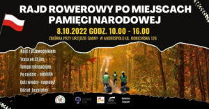 RAJD ROWEROWY PO MIEJSCACH PAMIĘCI NARODOWEJ
